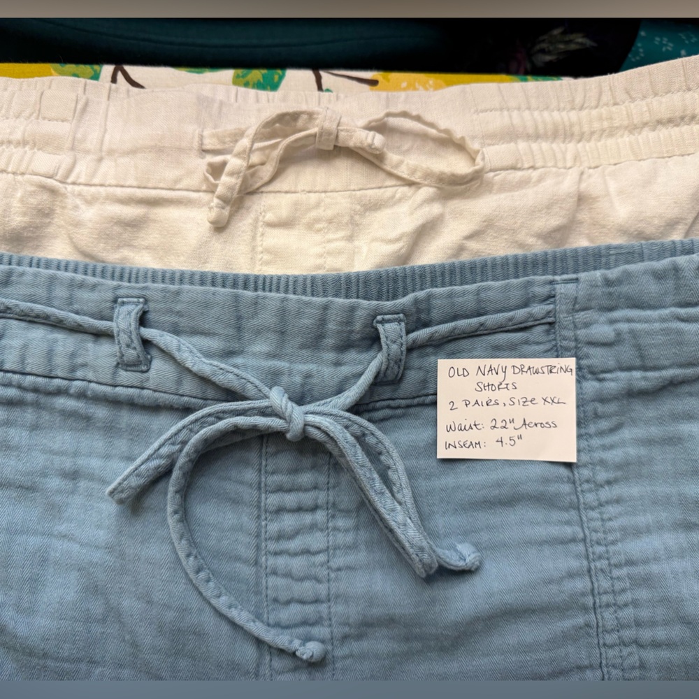 2 Pairs of Old Navy Drawstring Shorts